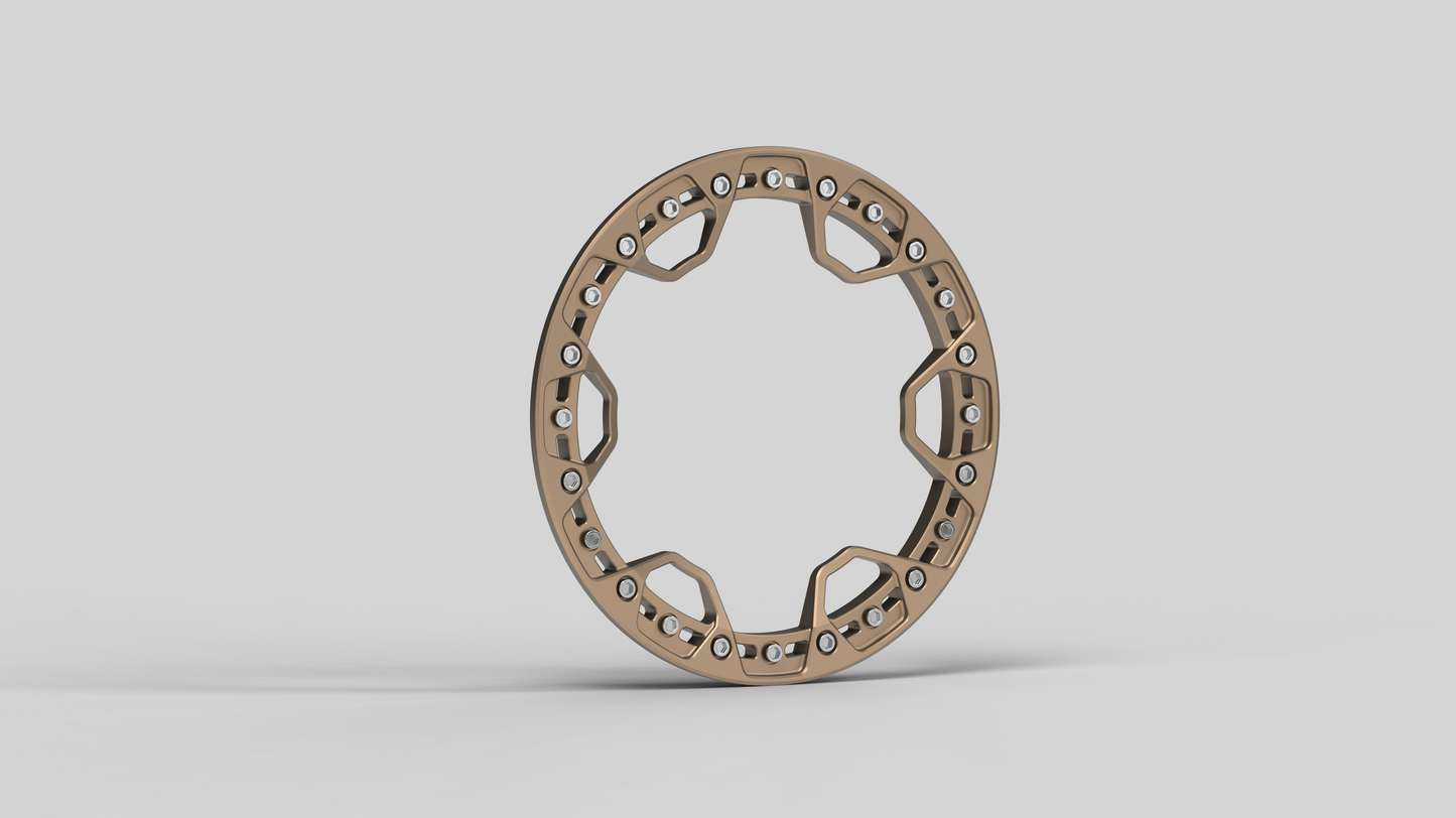 Nytop 17 inch Floating Beadlock Ring for ADV-Classic Wheels