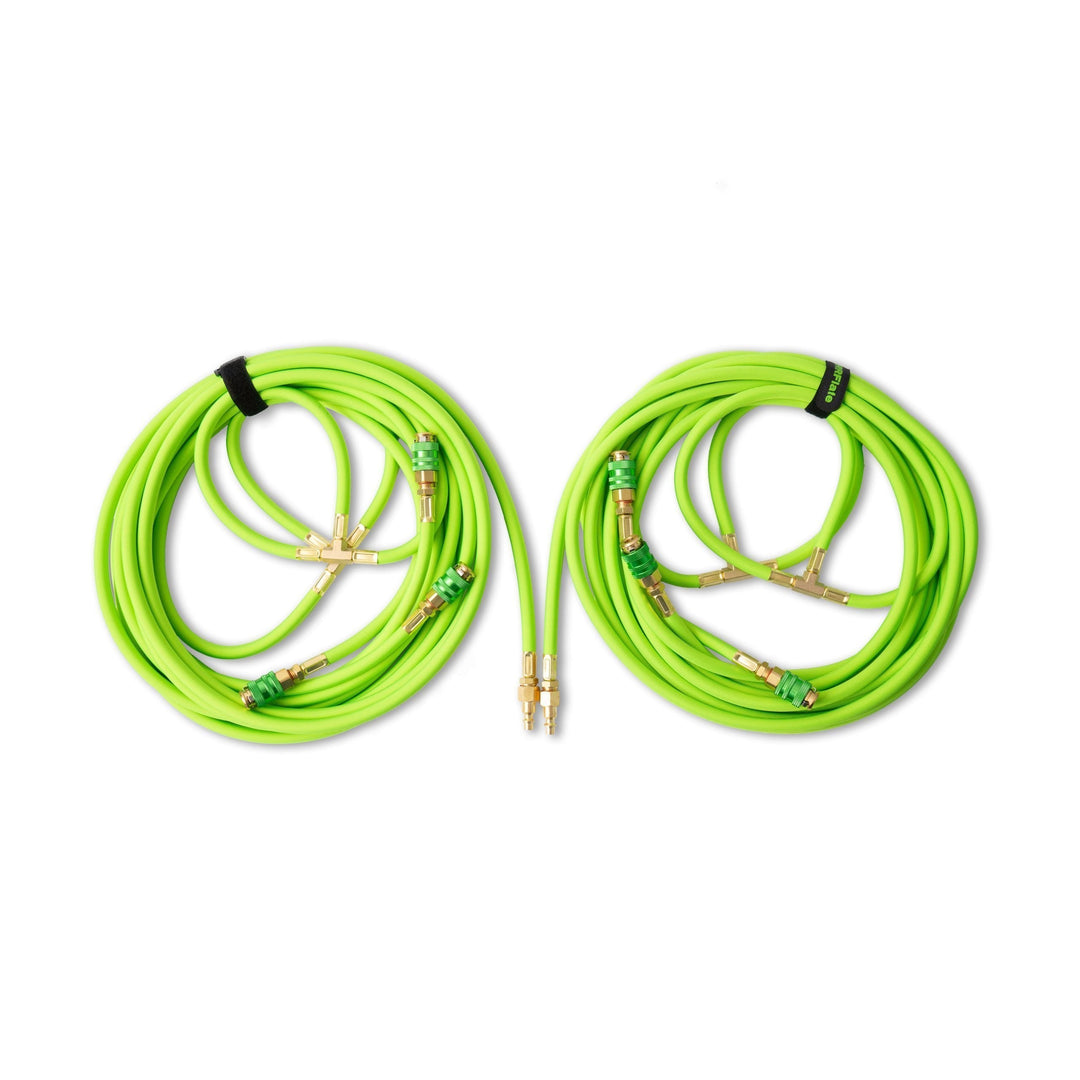 MORRFlate Braided Air Hub Mega Hoses (4-6 Tire, 200" wheelbase)