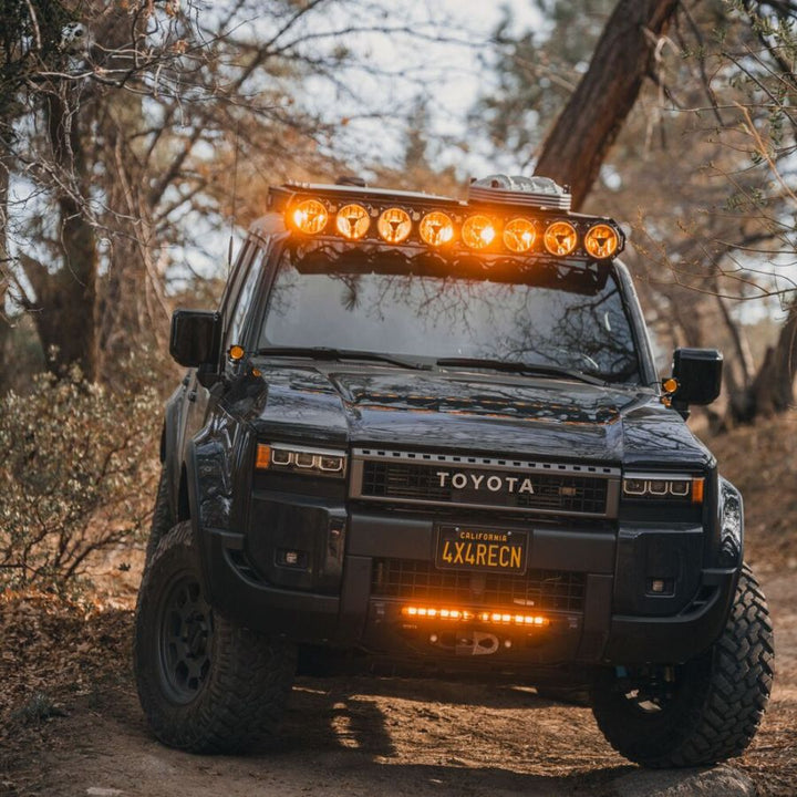 KC HiLites Platform One™ Roof Rack with 360° Lighting for Landcruiser (2024+)