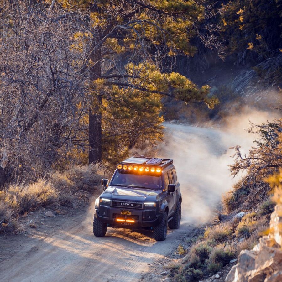 KC HiLites Platform One™ Roof Rack with 360° Lighting for Landcruiser (2024+)