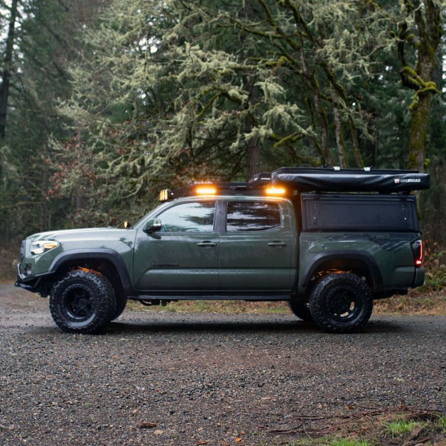 KC HiLites Platform One™ Roof Rack with 360° Lighting for Tacoma (2005-2023)