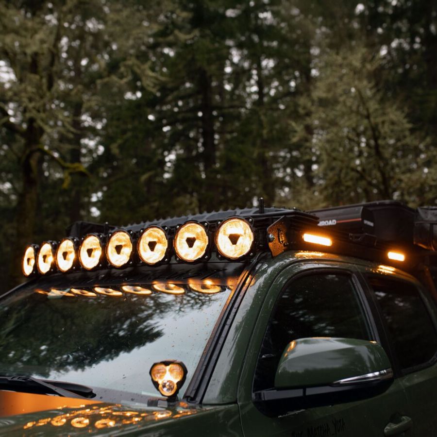 KC HiLites Platform One™ Roof Rack with 360° Lighting for Tacoma (2005-2023)