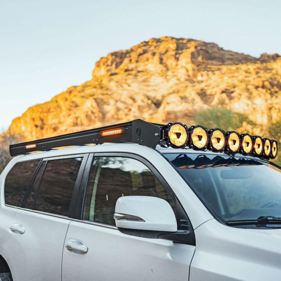 KC HiLites Platform One™ Roof Rack with 360° Lighting for GX 460 (2010-2023)