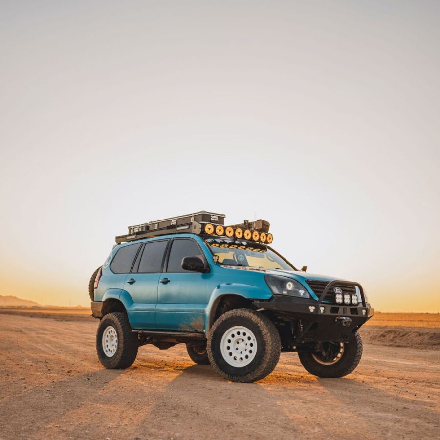 KC HiLites Platform One™ Roof Rack with 360° Lighting for GX470 (2003-2009)