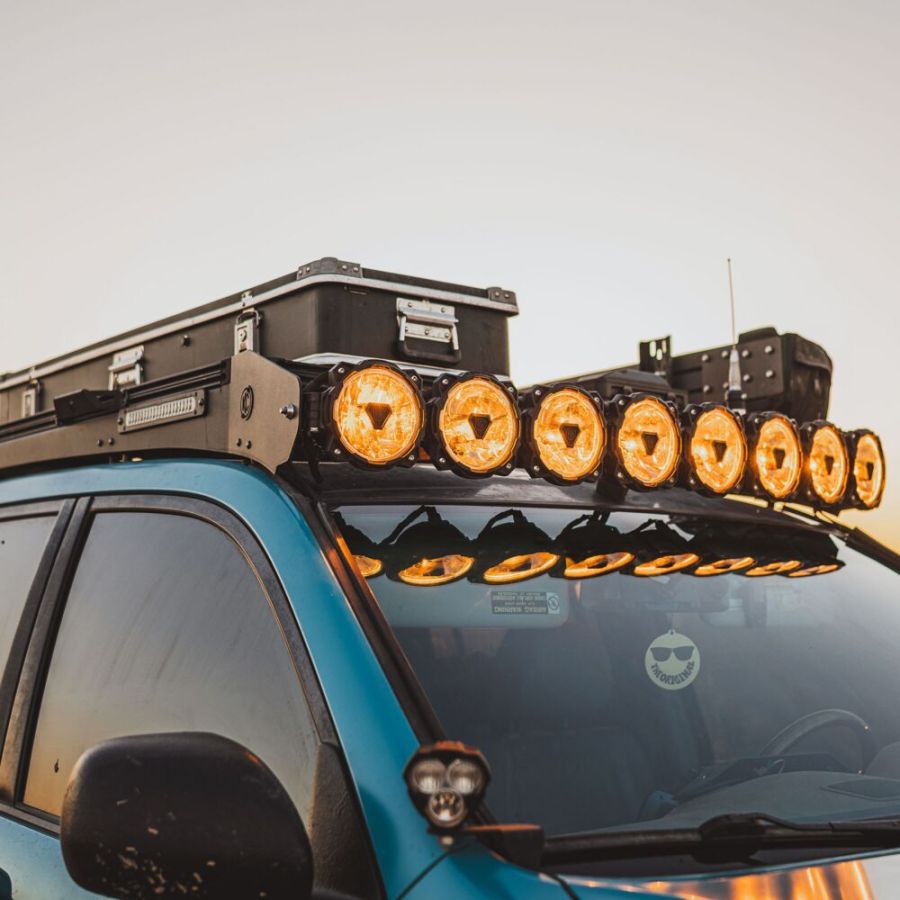 KC HiLites Platform One™ Roof Rack with 360° Lighting for GX470 (2003-2009)