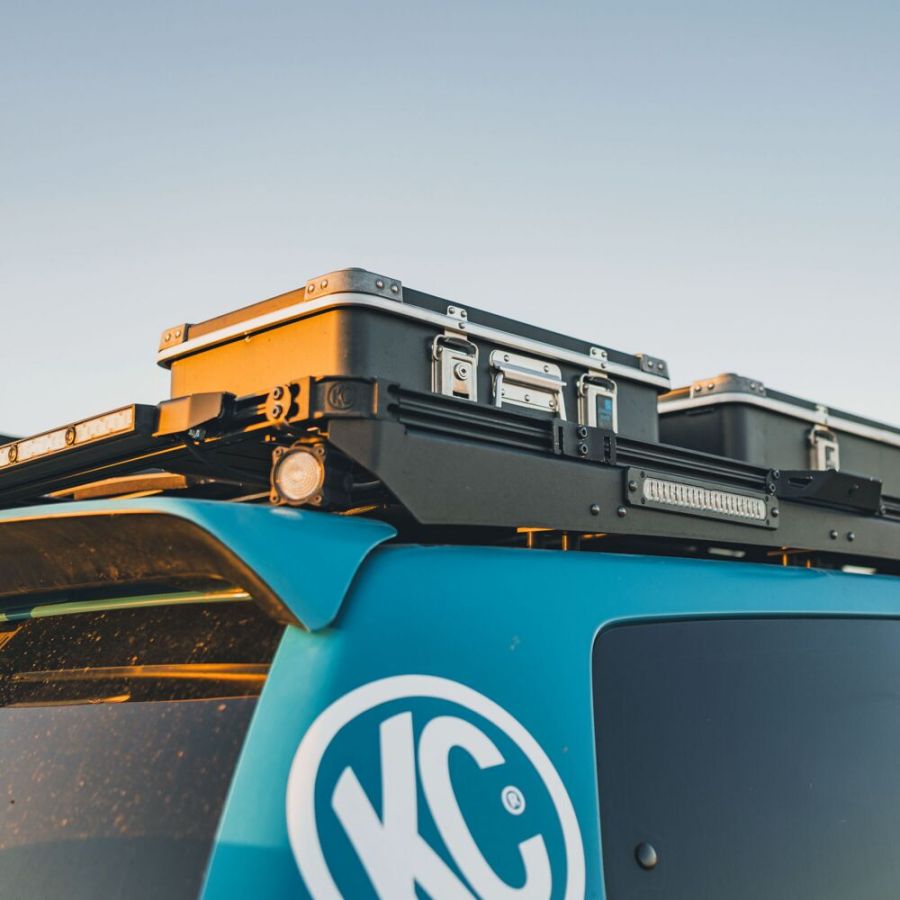 KC HiLites Platform One™ Roof Rack with 360° Lighting for GX470 (2003-2009)