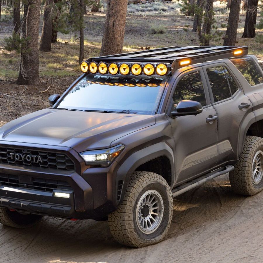 KC HiLites Platform One™ Roof Rack with 360° Lighting for 4Runner (2025-2026)
