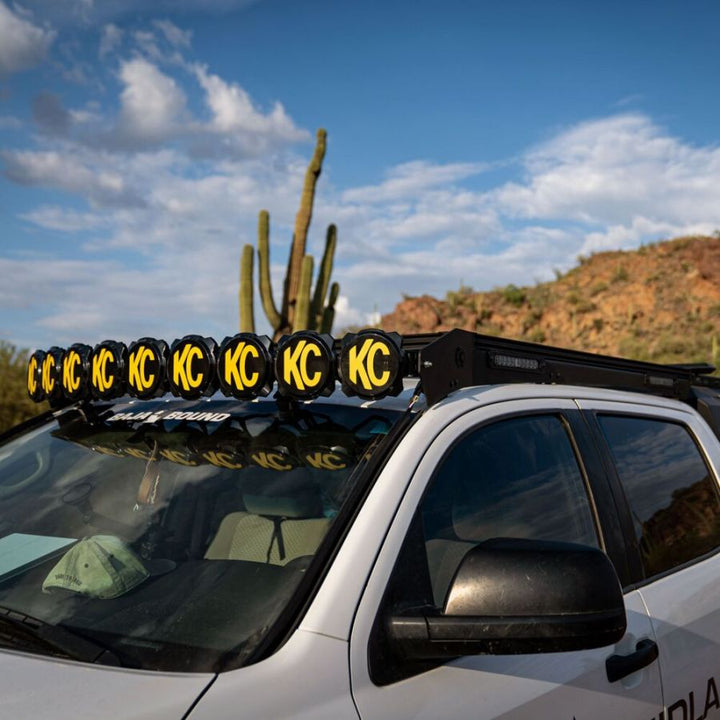 KC HiLites Platform One™ Roof Rack With 360° Lighting for Tundra (2007-2021)