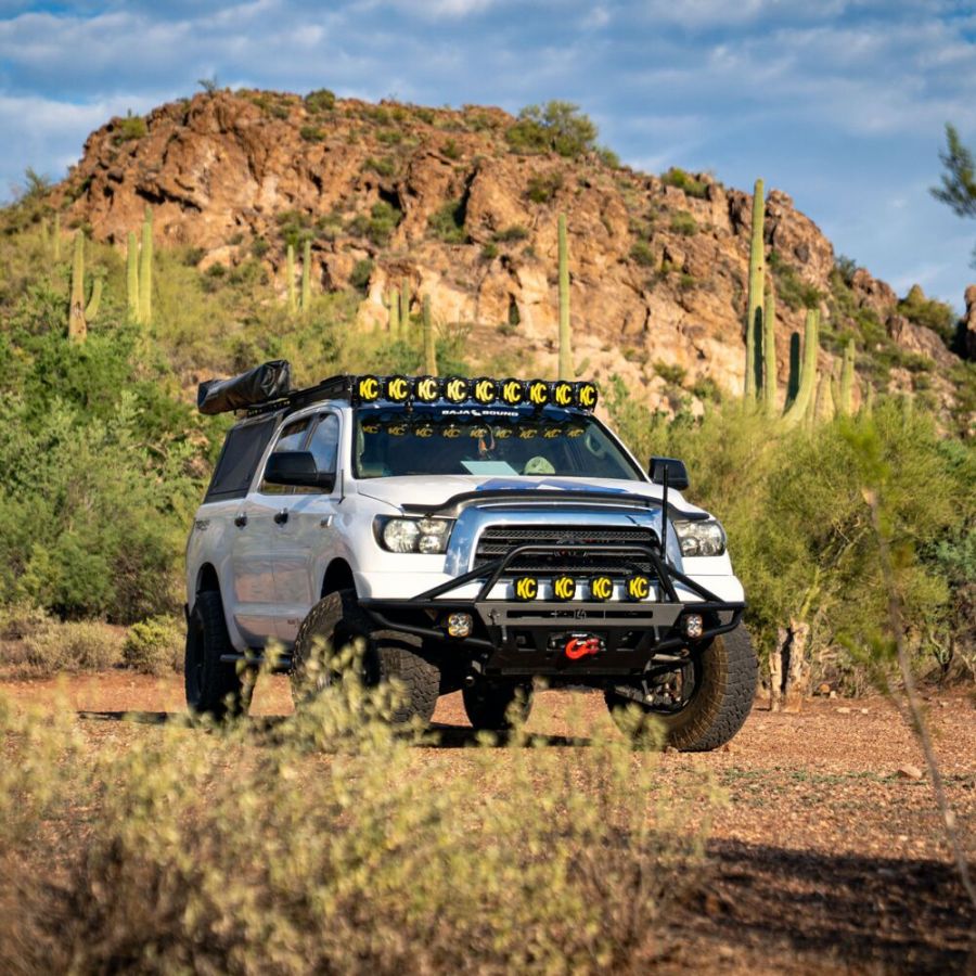 KC HiLites Platform One™ Roof Rack With 360° Lighting for Tundra (2007-2021)