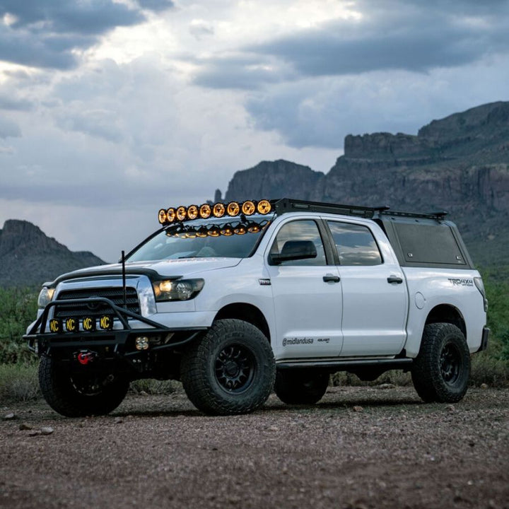 KC HiLites Platform One™ Roof Rack With 360° Lighting for Tundra (2007-2021)