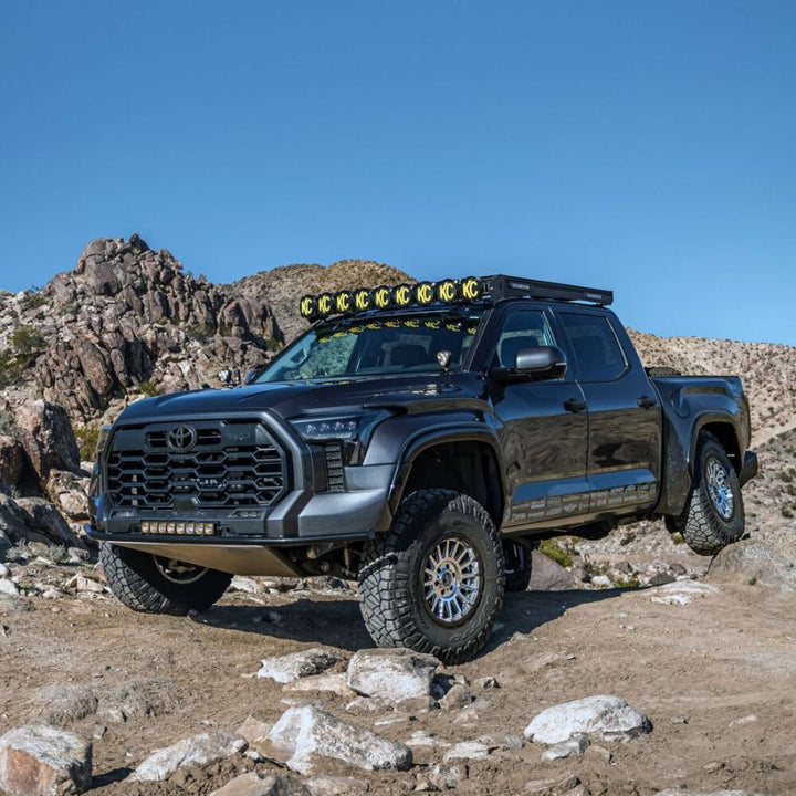 KC HiLites Platform One™ Roof Rack with 360° Lighting for Tundra (2022+)
