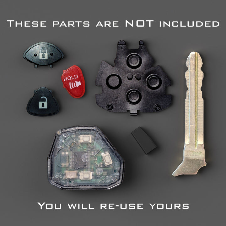 ANVIL Fob 3 Button - Titanium Reinforced Key Upgrade Kit