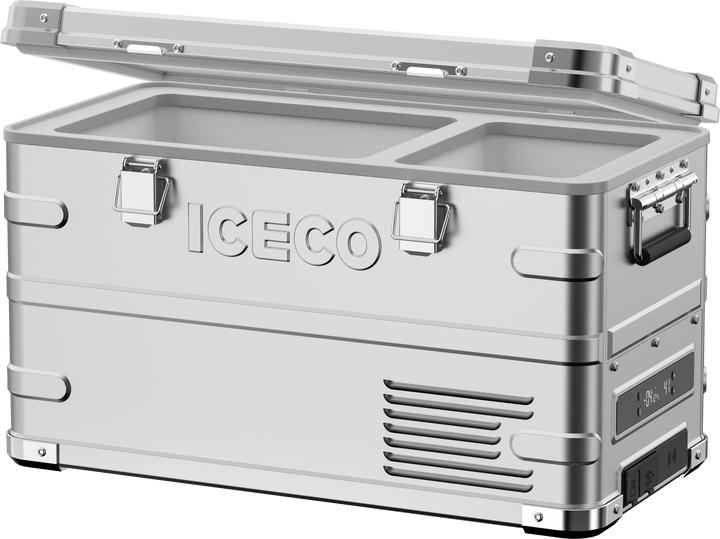 ICECO APL35 Dual Zone Aluminum Fridge Freezer 35 LT