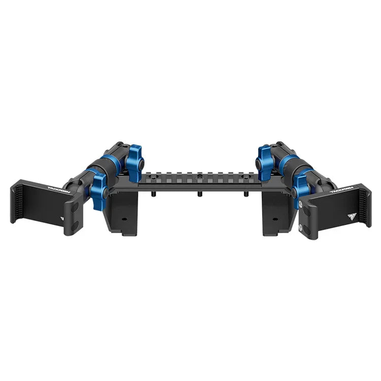 TRAXX™ - Assault Track Picatinny Dash Bracket With Dual 20LITE Phone Mounts | ‘15-‘20 Ford F-150, ‘17-‘22 Super Duty, ‘18-‘21 Expedition (See Compatibility Info For Year/Trim Details)