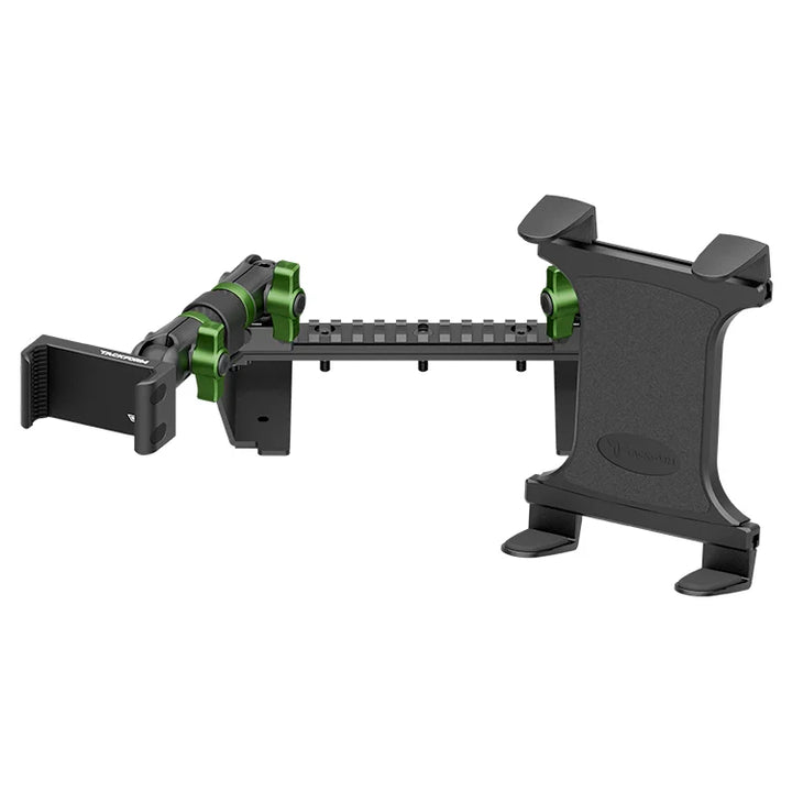 TRAXX™ - Assault Track Picatinny Dash Bracket With 20LITE Phone & Tablet Mounts | ‘15-‘20 Ford F-150, ‘17-‘22 Super Duty, ‘18-‘21 Expedition (See Compatibility Info For Year/Trim Details)