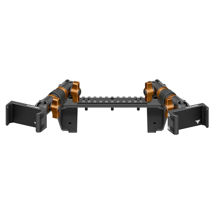 TRAXX™ - Assault Track Picatinny Dash Bracket With Dual 20LITE Phone Mounts | ‘15-‘20 Ford F-150, ‘17-‘22 Super Duty, ‘18-‘21 Expedition (See Compatibility Info For Year/Trim Details)