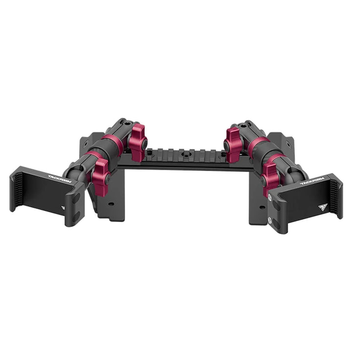 TRAXX™ - Assault Track Picatinny Dash Bracket With Dual 20LITE Phone Mounts | 2022 Ford Super Duty (Compatible With 12” Screen ONLY)