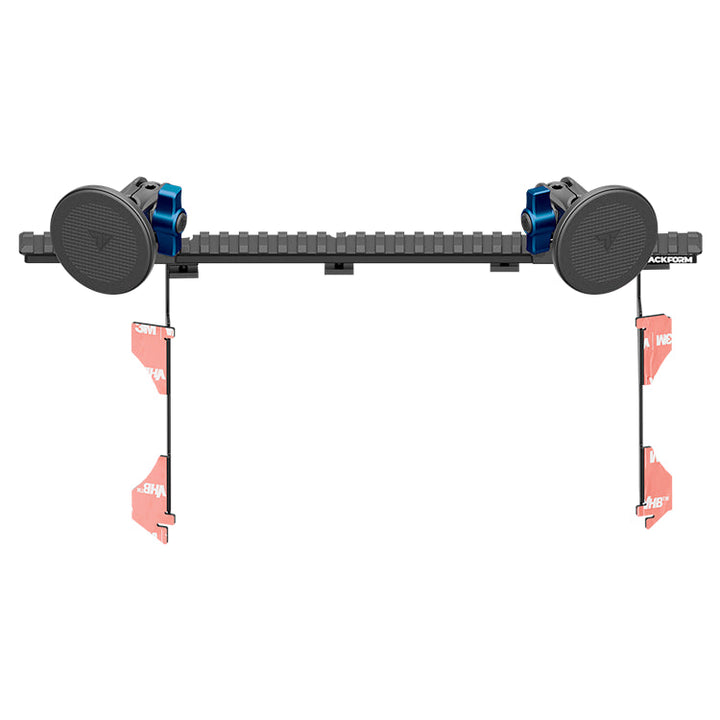 Tackform Assault Track Picatinny Dash Bracket With Dual MagSafe Phone Mounts for Tacoma (2016-2023)