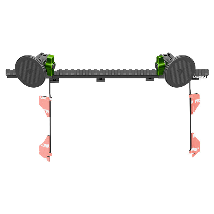 Tackform Assault Track Picatinny Dash Bracket With Dual MagSafe Phone Mounts for Tacoma (2016-2023)