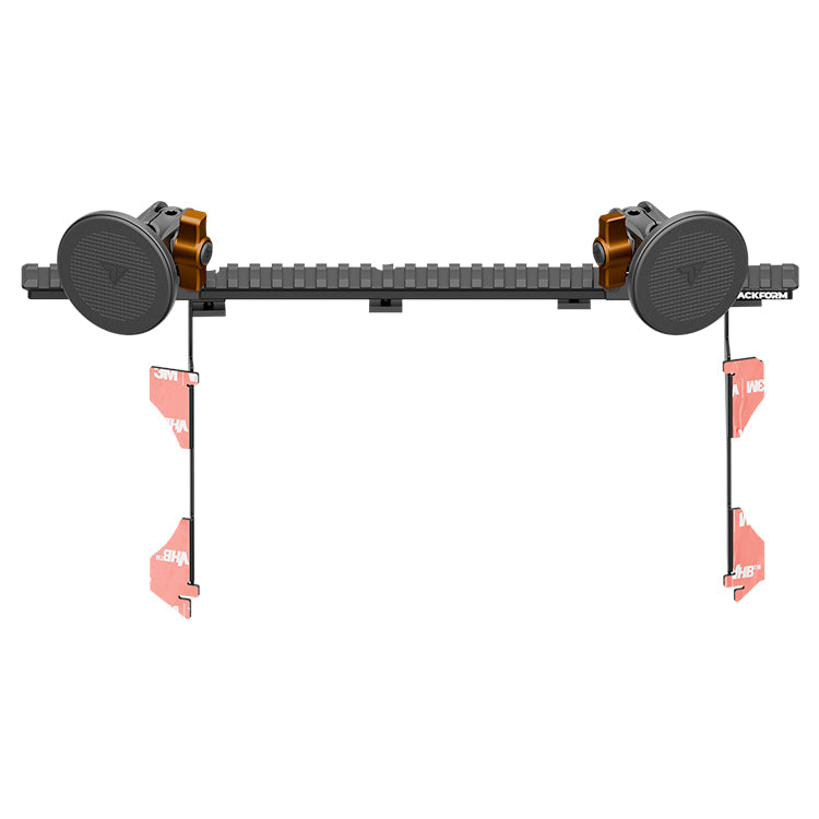 Tackform Assault Track Picatinny Dash Bracket With Dual MagSafe Phone Mounts for Tacoma (2016-2023)