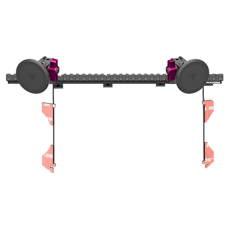 Tackform Assault Track Picatinny Dash Bracket With Dual MagSafe Phone Mounts for Tacoma (2016-2023)