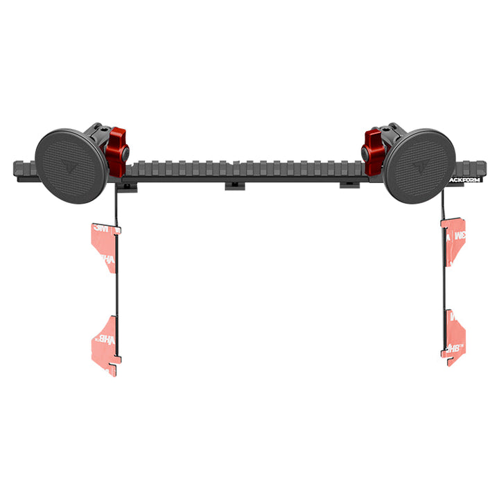 Tackform Assault Track Picatinny Dash Bracket With Dual MagSafe Phone Mounts for Tacoma (2016-2023)