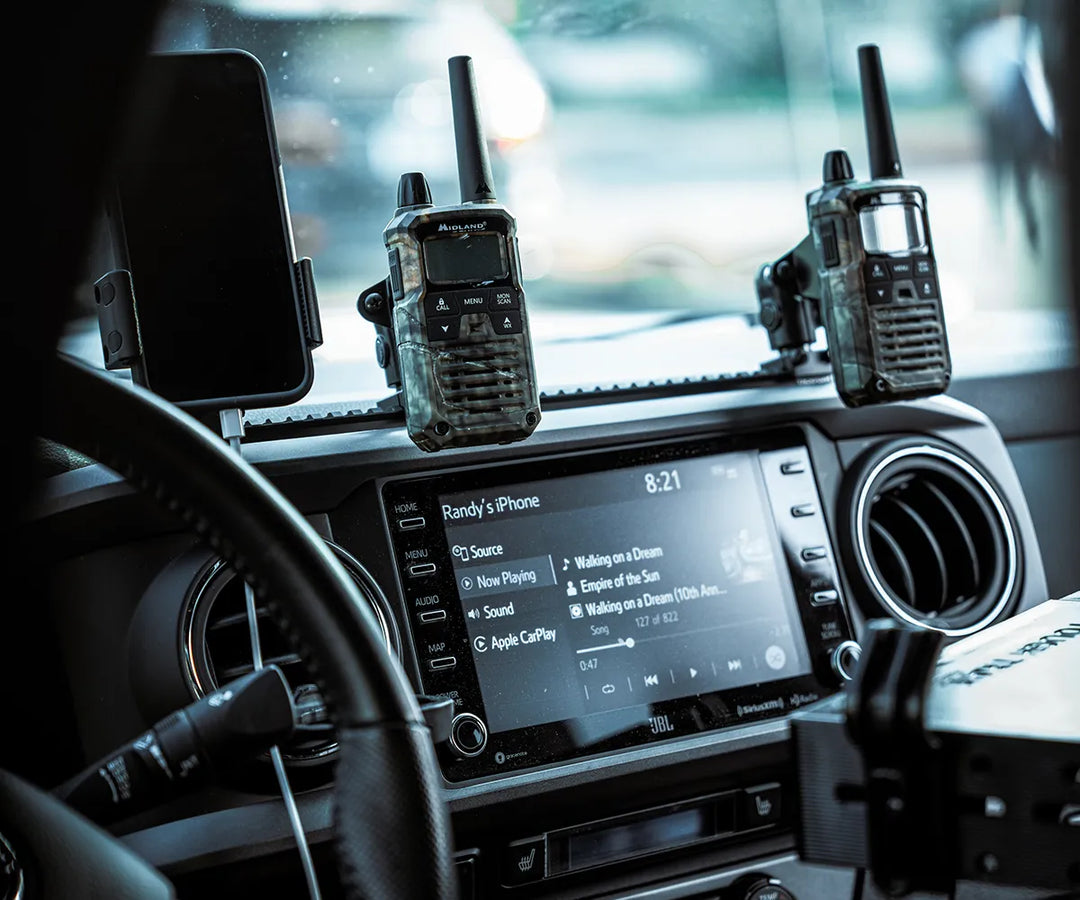 TRAXX™ - Assault Track Picatinny Dash Bracket With Dual MagSafe Phone Mounts | 2016 - 2023 Toyota Tacoma