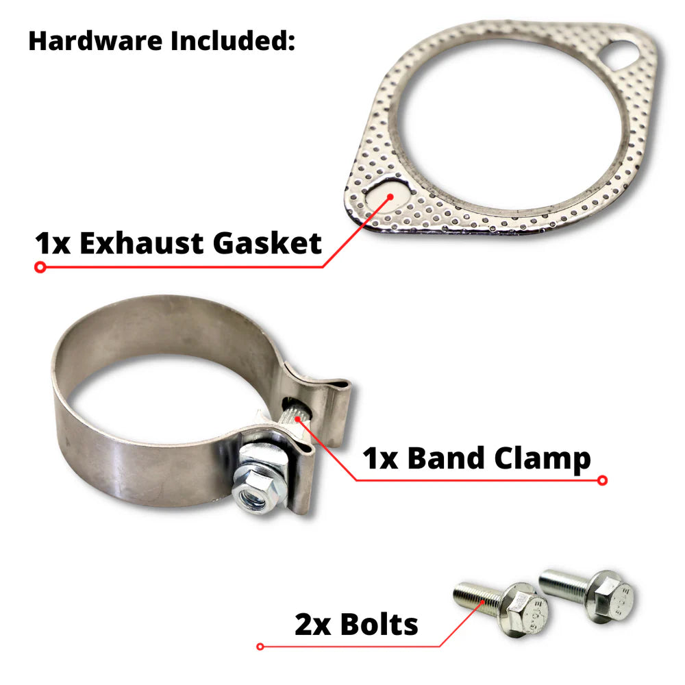 Carven Exhaust Cut & Clamp Muffler Replacement Kit for Tundra (2022+)