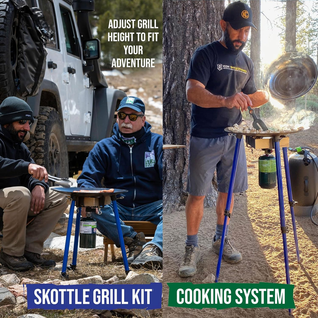 TemboTusk The Ultimate Skottle Grill Kit