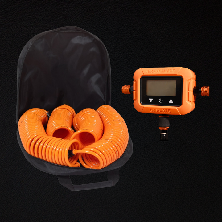 EZ Flate Recoil 4-Way Hose kit with Air Command