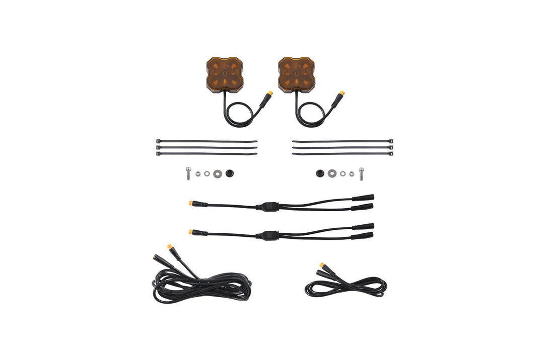 Baja 686 Industries LLC Mirror Puddle light Diode Dynamics + Rock lights pair for Tacoma (2024+)