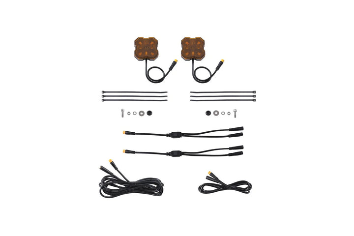 Baja 686 Industries LLC Mirror Puddle light Diode Dynamics + Rock lights pair for Tacoma (2024+)