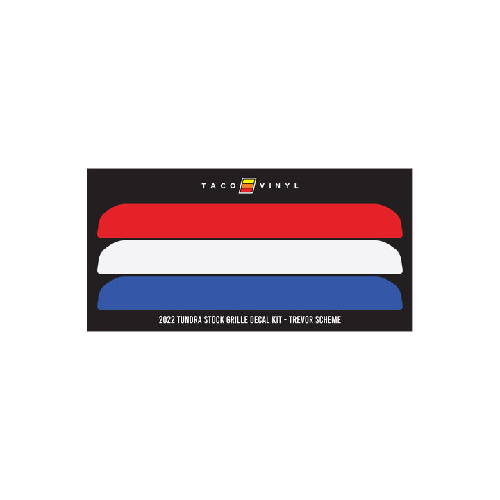 2022+ Tundra Offroad Grille Decal