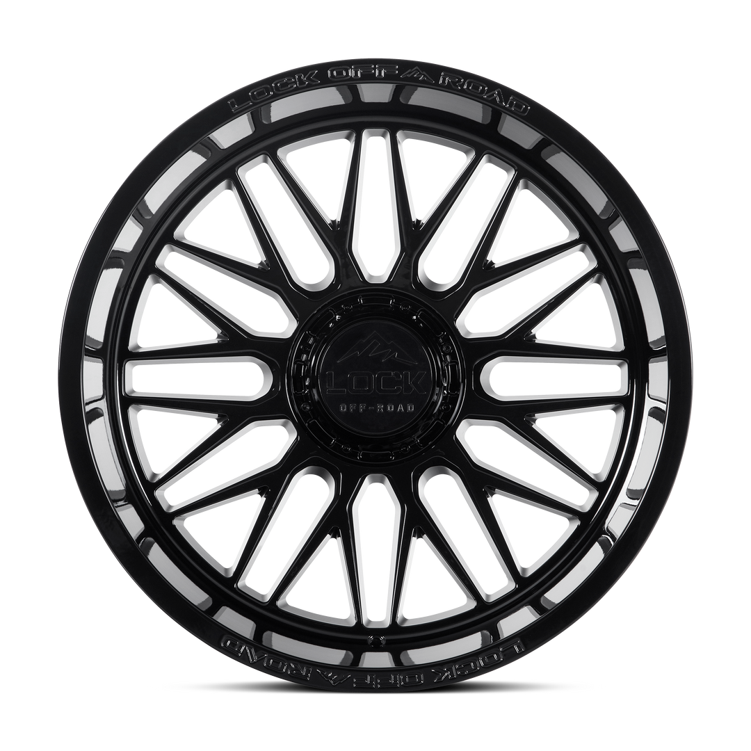 Lock Off-Road Wheels APEX - GLOSS BLACK