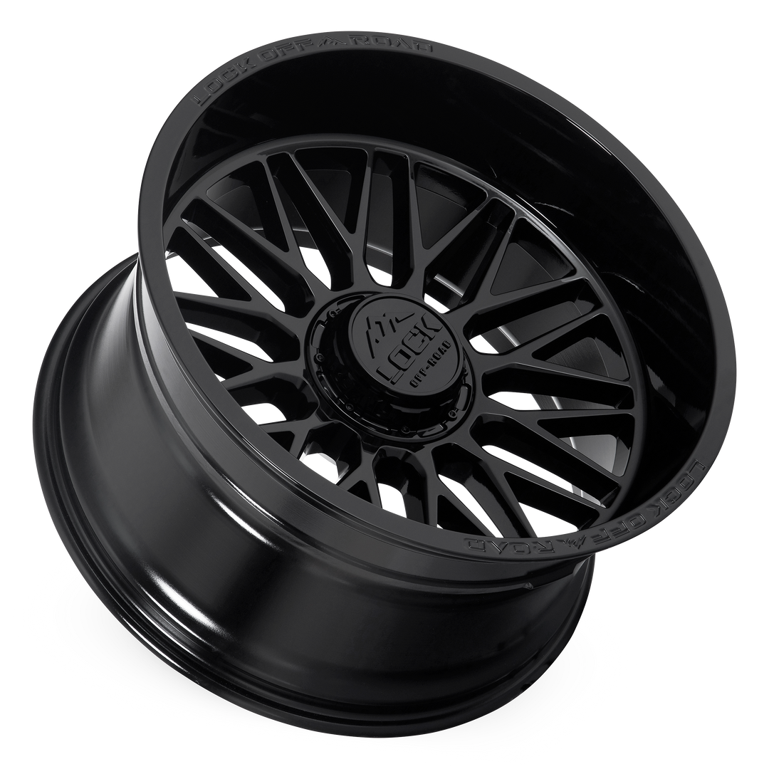 Lock Off-Road Wheels APEX - GLOSS BLACK