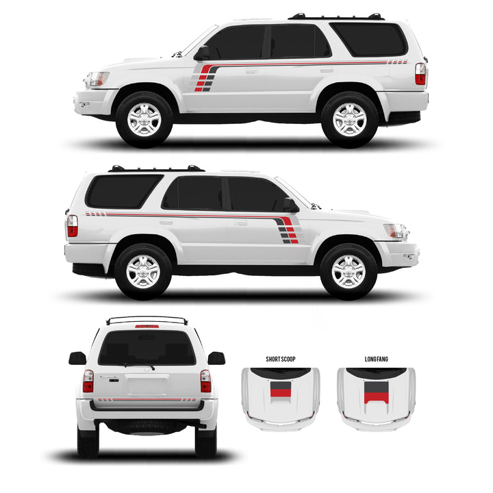 1996-2002 & 2003-2009 4Runner Checkered Stripe Kit