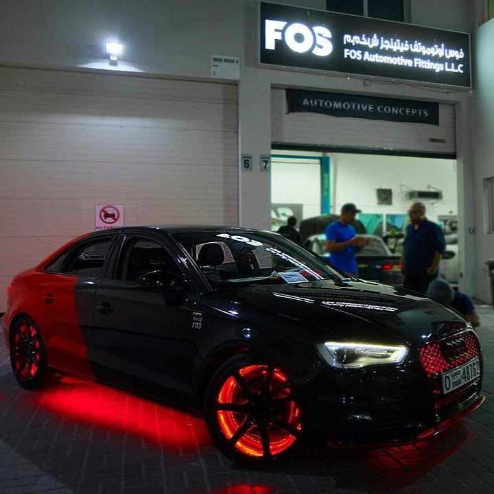 ORACLE Lighting LED Illuminated Wheel Rings - Dynamic ColorSHIFT