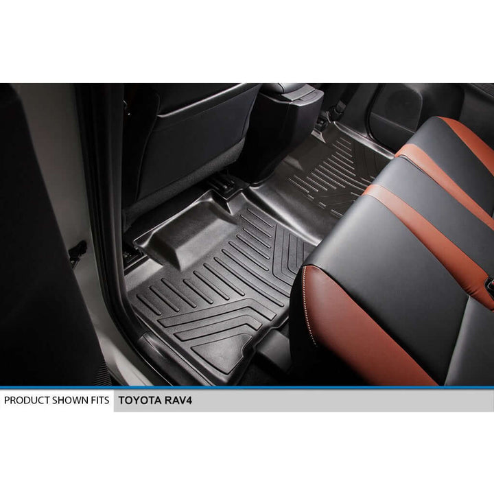SMARTLINER Custom Fit Floor Liners For 2013-2018 Toyota RAV4 (No Electric or Hybrid Models)