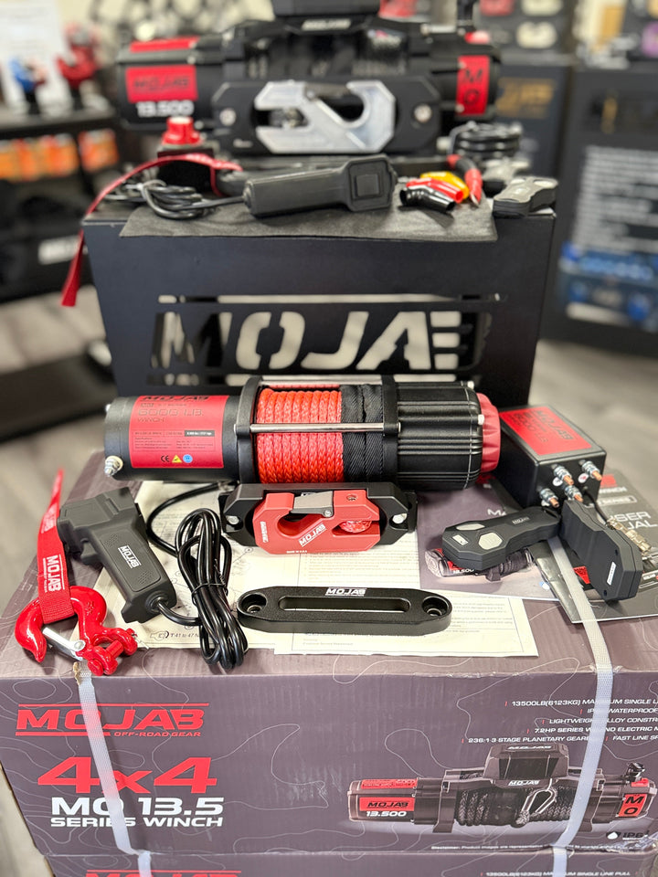 MOJAB MO6.0 Series 6,000 lb Electric Winch