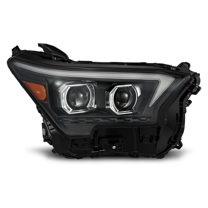 Alpharex OG-Style LUXX-Series LED Projector Headlights Black for Tacoma (2024+) & 4Runner (2025+)
