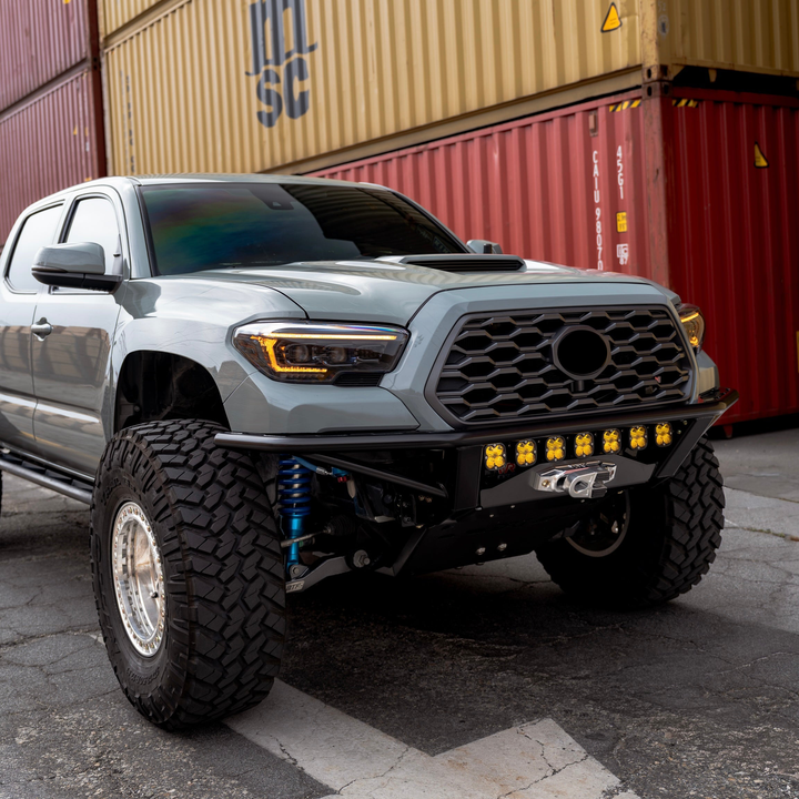 DRT Fabrication Crossmember Delete Front Bumper for Tacoma (2016-2023)