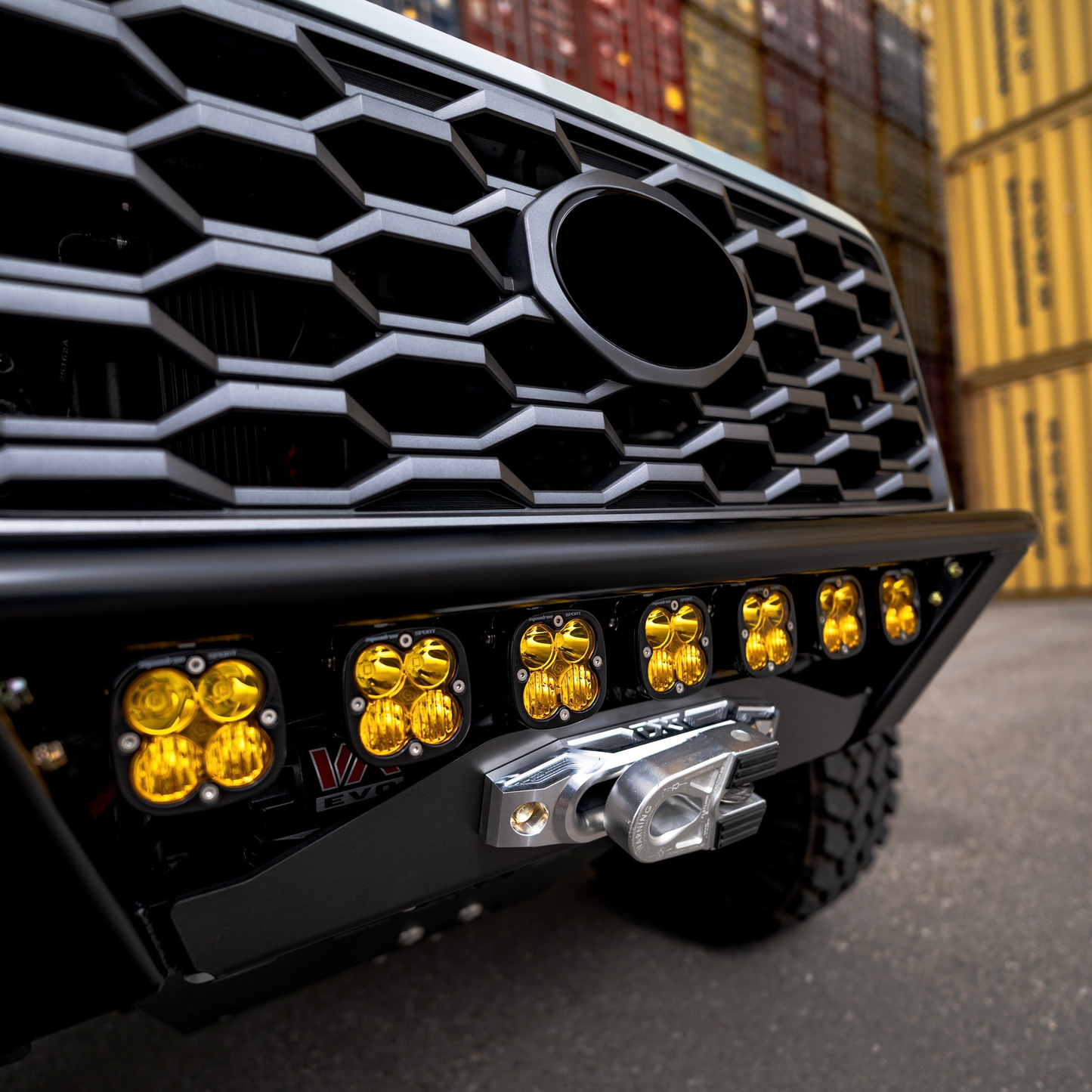 DRT Fabrication Crossmember Delete Front Bumper for Tacoma (2016-2023)