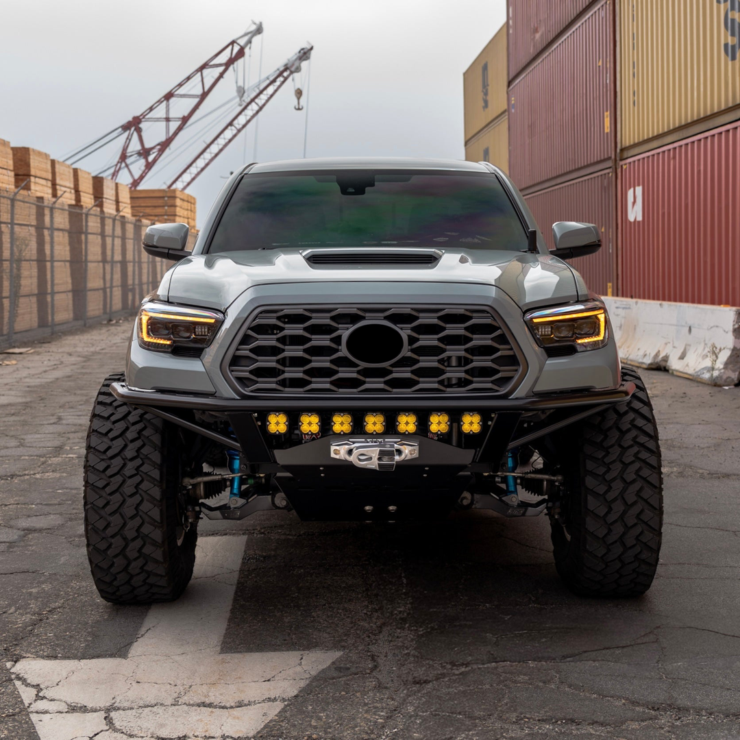 DRT Fabrication Crossmember Delete Front Bumper for Tacoma (2016-2023)