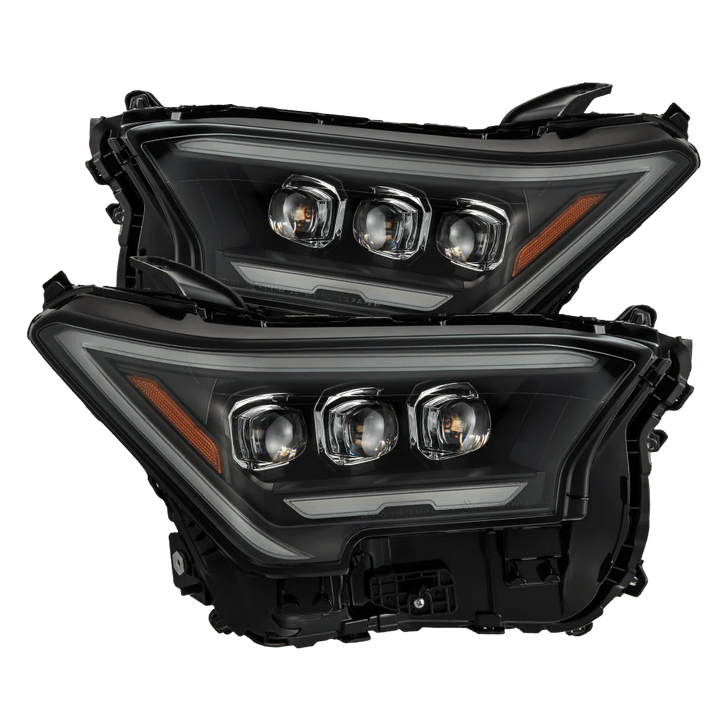 Alpharex NOVA-Series LED Projector Headlights Black for Tacoma (2024+) & 4Runner (2025+)