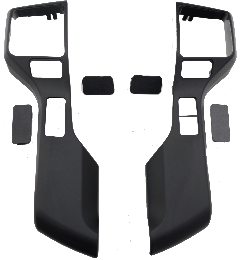Meso Customs Steering Wheel Blackout Surround For Tacoma (12-23),Tundra (2014-2021)4Runner (2014-2023)