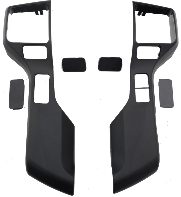 Meso Customs Steering Wheel Blackout Surround For Tacoma (12-23),Tundra (2014-2021)4Runner (2014-2023)