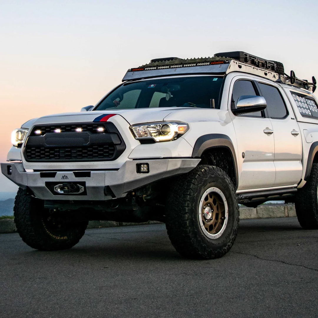 Backwoods Adventure Mods Hi-Lite Overland Front Bumper [No Bull Bar] for Tacoma (2016-2023)