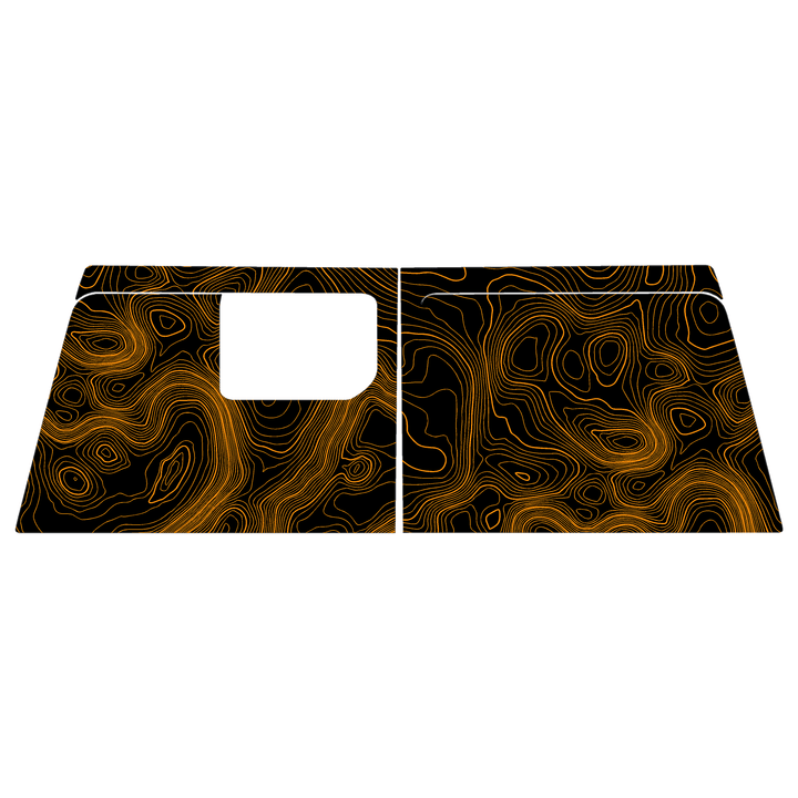 Topographic Map Premium Print Vinyl Rolls (3' or 6') - Matte Finish