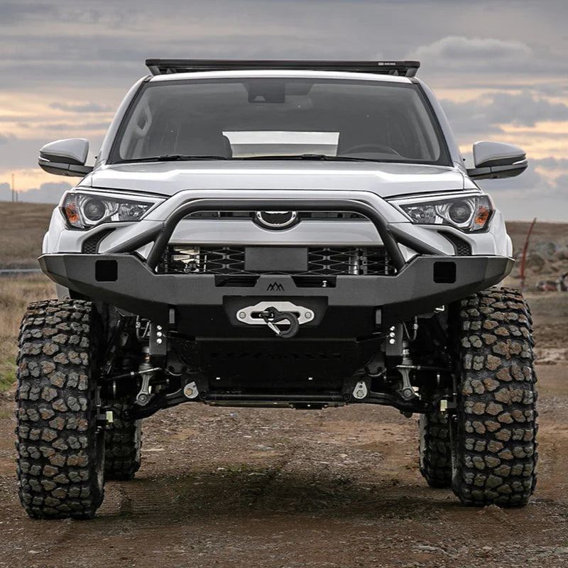 Backwoods Adventure Mods Hi-Lite Overland Front Bumper [PreRunner Bull Bar] for 4Runner (2010-2024)
