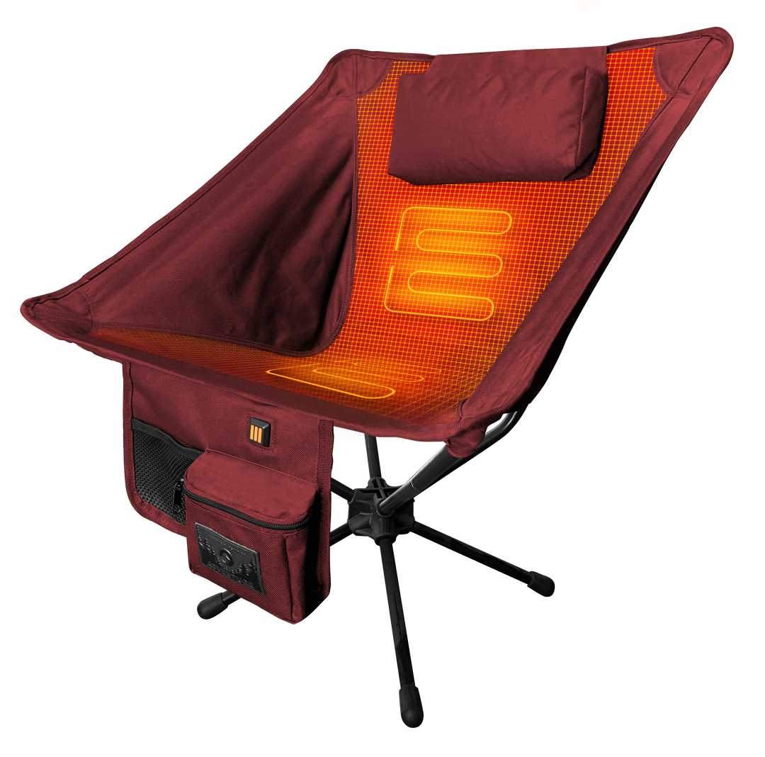 Gobi Heat The Beck Chair - Ultra-Portable Heated Camping Chair